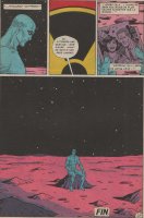 Scan Episode Watchmen pour illustration du travail du dessinateur Dave Gibbons